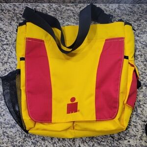 IronMan Crossbody Messenger Bag Training attach to stroller Triathlon Marathon